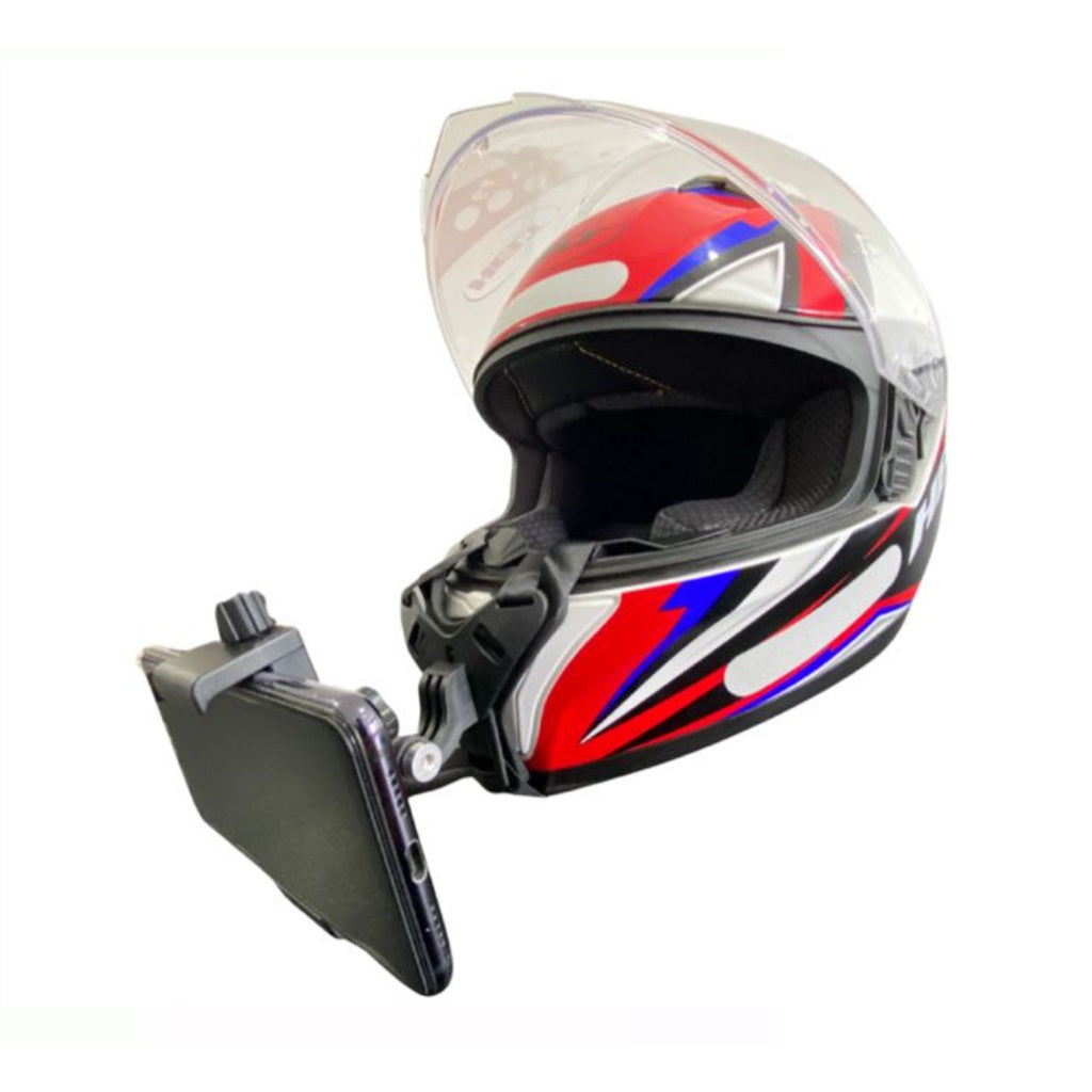 Suporte Capacete Moto Câmera Celular Galaxy Gopro Queixo G76