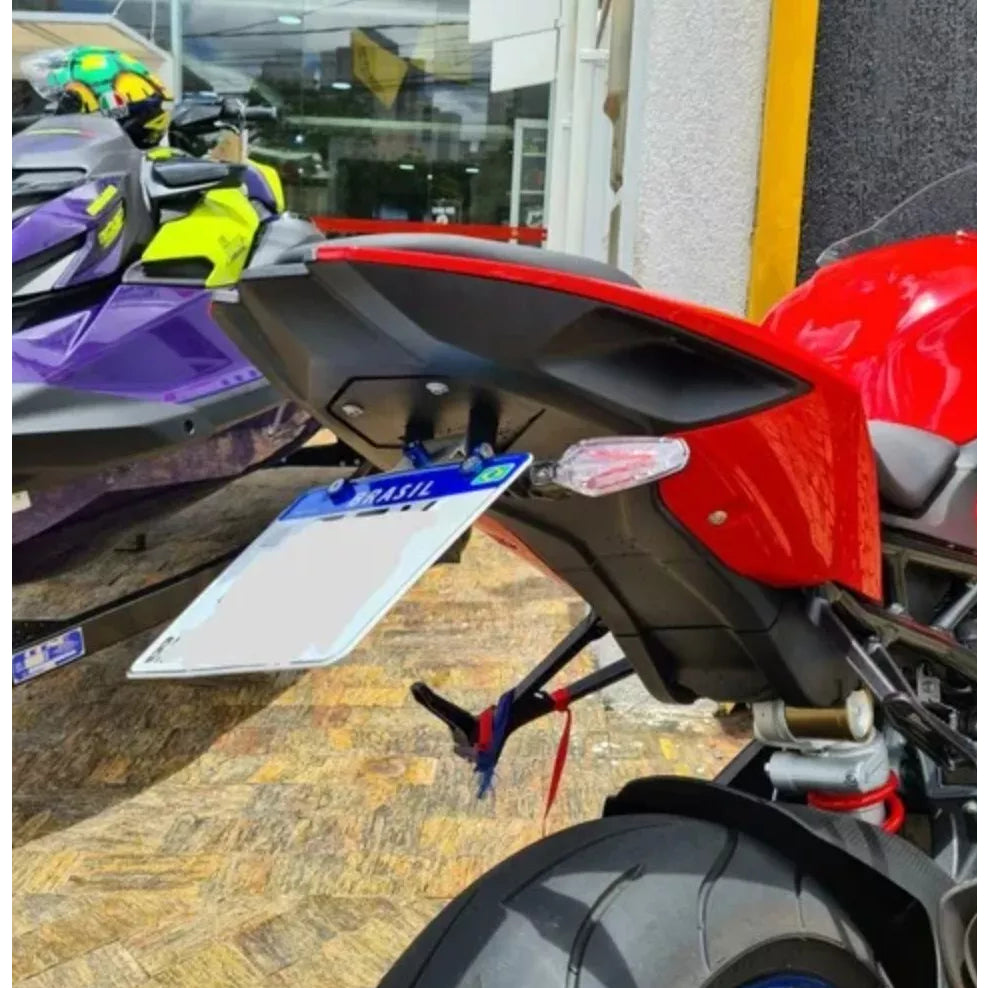 Eliminador Rabeta Suporte Placa Articulado Bmw S1000rr G76 Lançamento