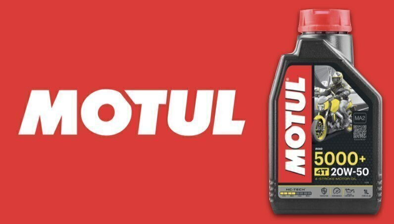 Óleo Motor Moto Motul 5000+ 10w30 Semi Sintético (1 litro)