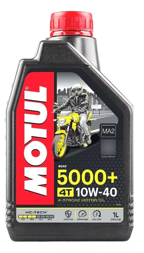 Óleo Motul 5000+ 4T 10W40 Semi Sintetico 1 Litro MT579