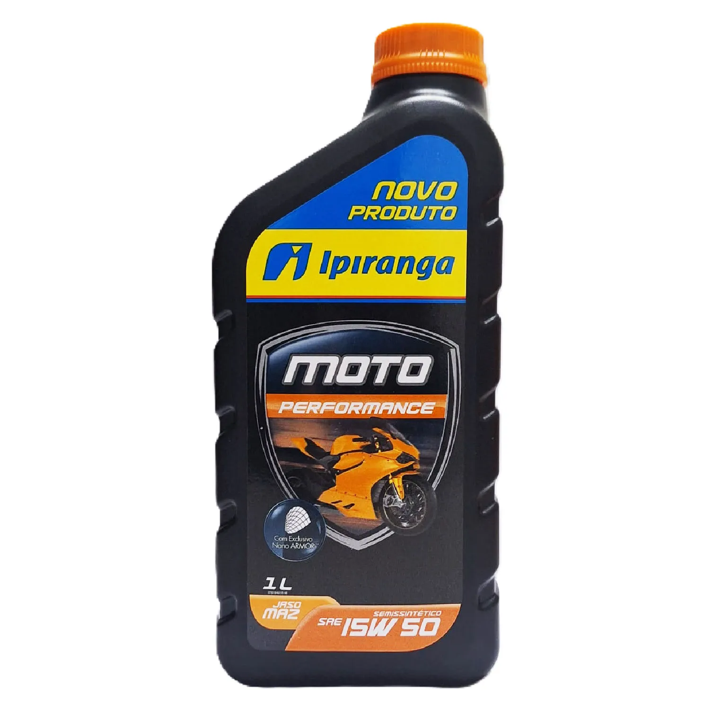 Óleo Ipiranga Moto Performance 15W50 Semissintético 4 Tempos 1 Litro