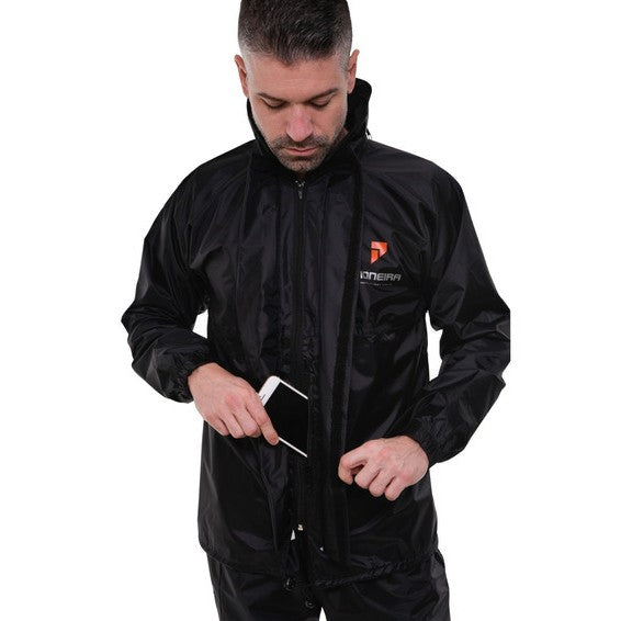 Capa De Chuva Pioneira PVC Masculina Motoqueiro Impermeável