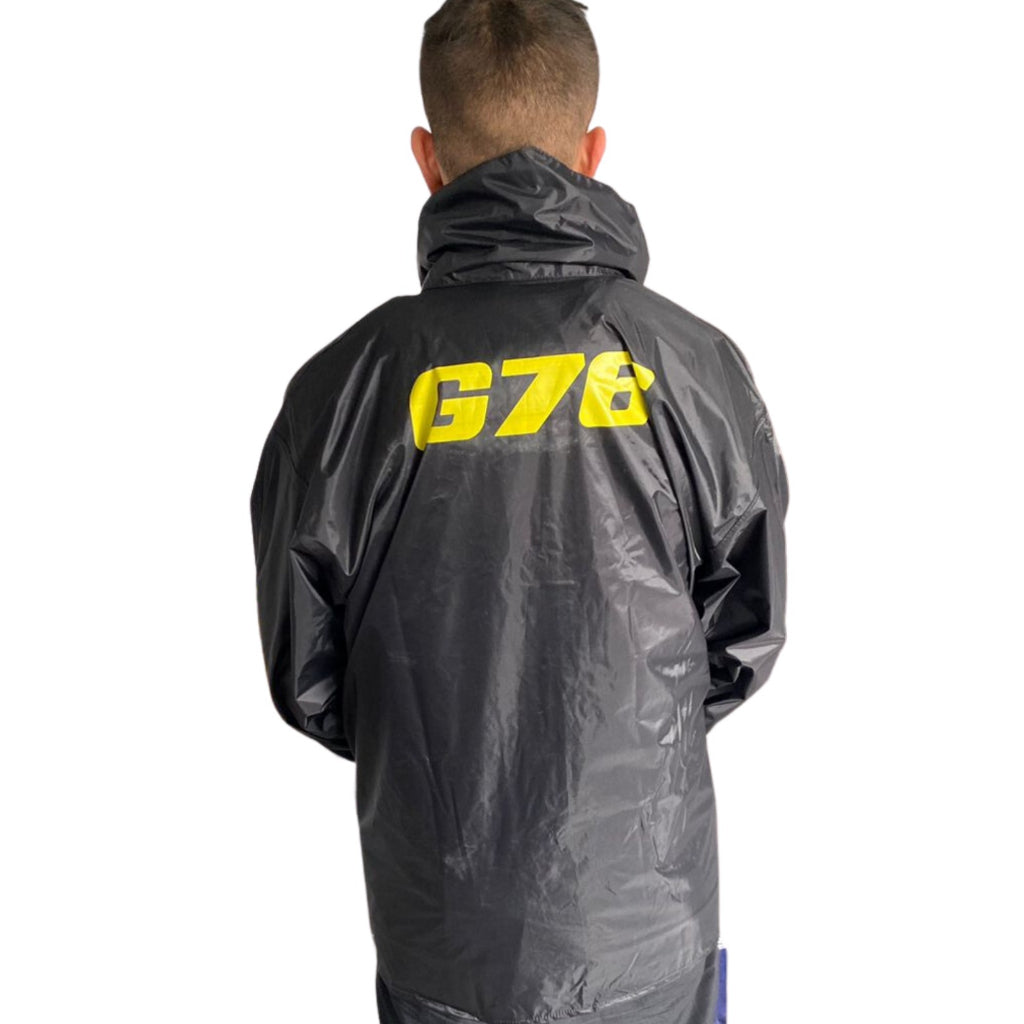 Capa de Chuva Masculina Nylon Gola Alta Modelo G76