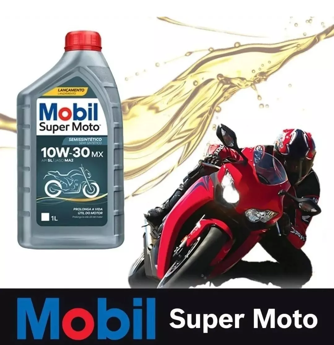 Caixa Óleo Mobil 24 Litros Motos Honda 10w30 Mx 4t 24LTS