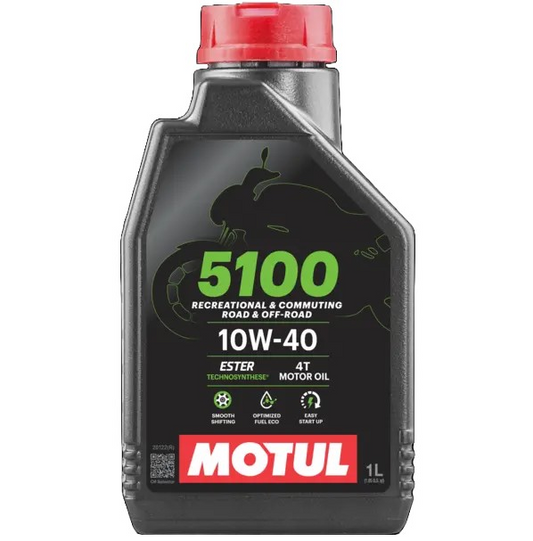 Óleo Motul 5100 10w40 4t Motor Semi Sintetico 1L