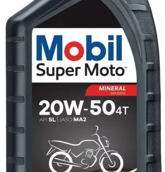 Óleo Mobil 20w50 Mineral Titan 150 Ybr Factor Cbx Cb300 Xre