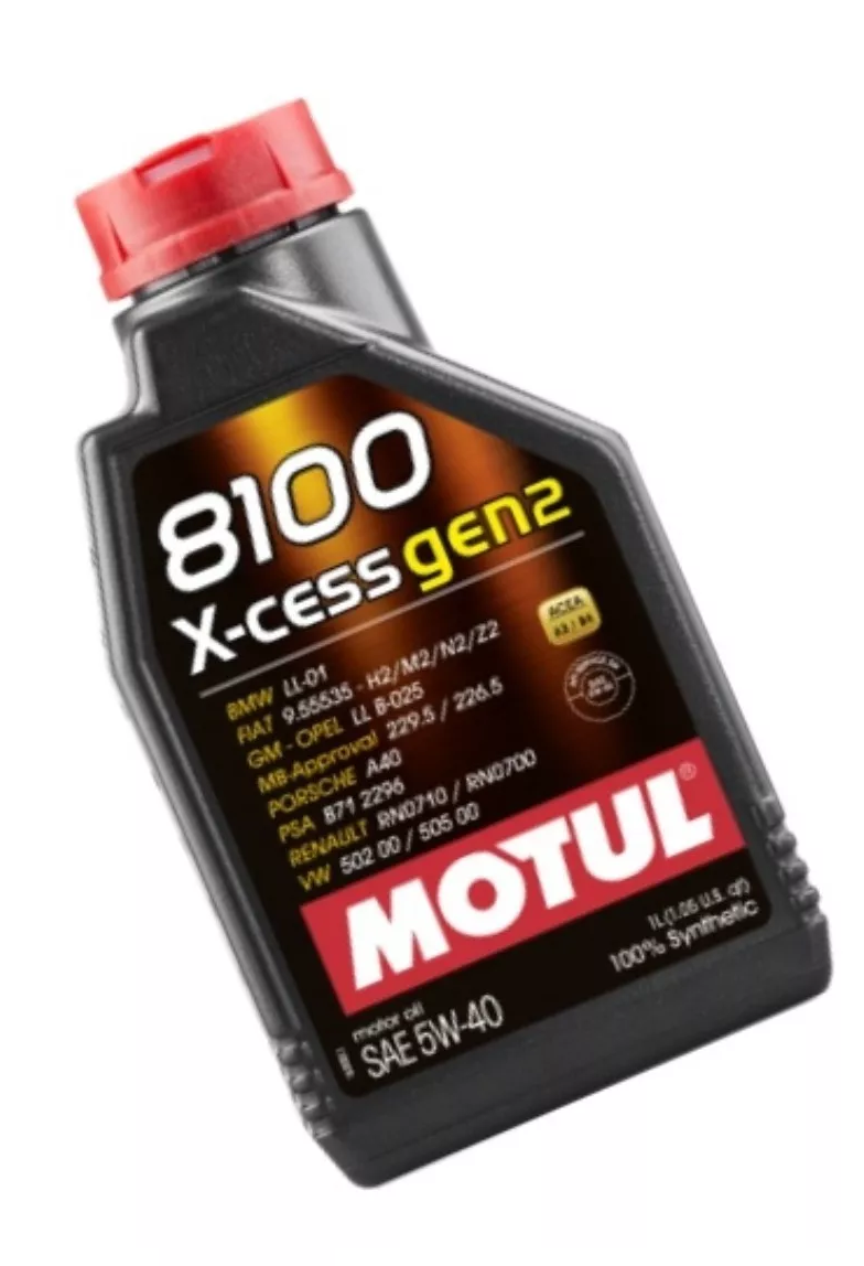 Óleo Motul 8100 X-cess 5w40 100% Sintético Carro Caminhonete Jet-ski