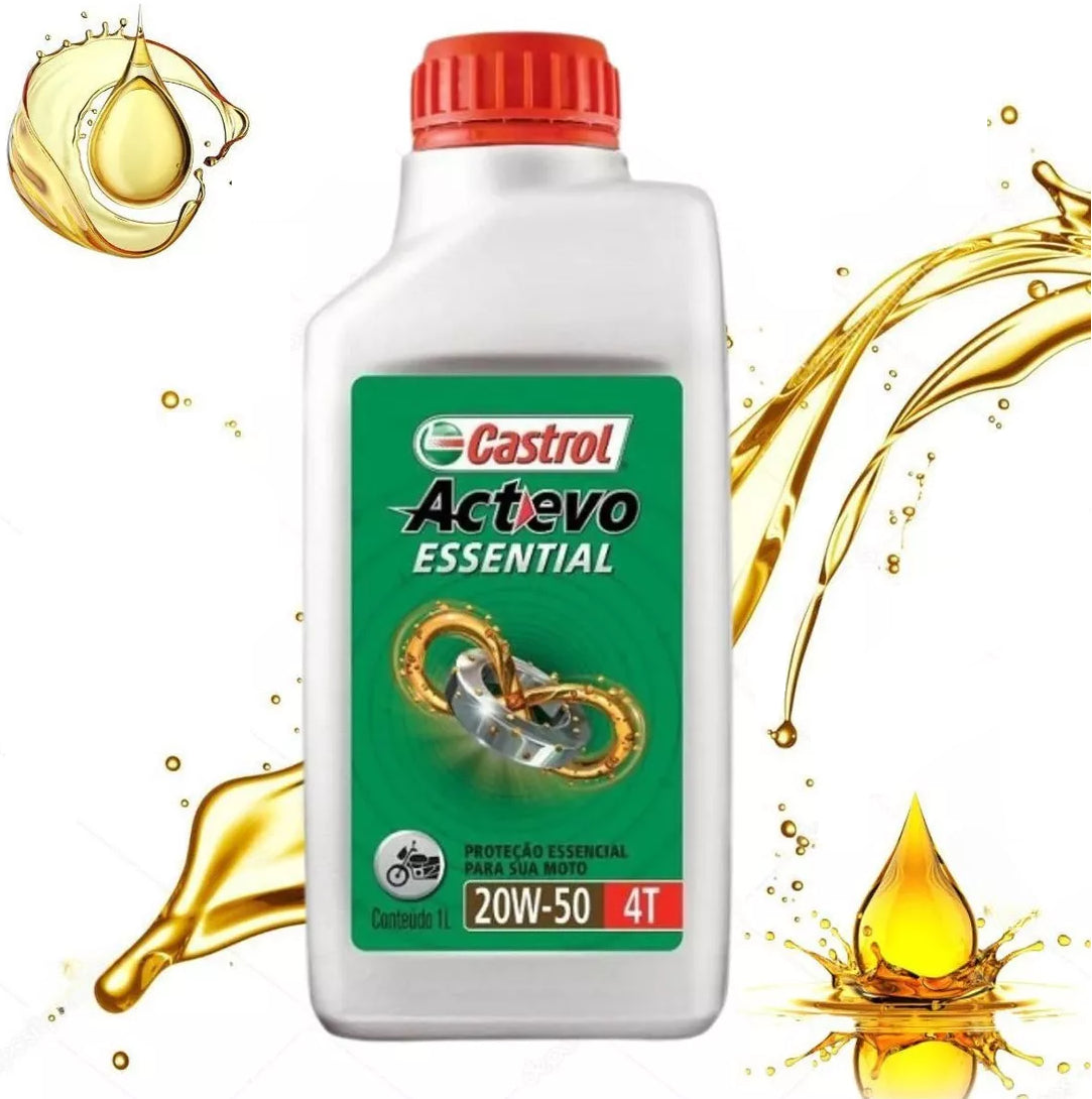 Óleo Castrol 20w50 Mineral Titan 150 Ybr Factor Cbx Cb300