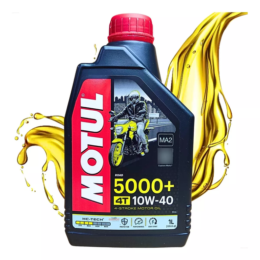 Óleo Motul 5000+ 4T 10W40 Semi Sintetico 1 Litro MT579