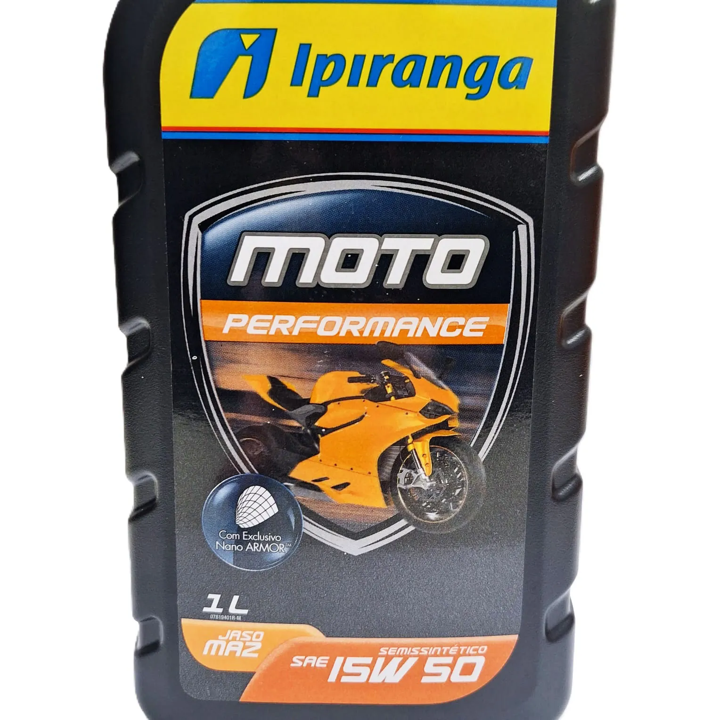 Óleo Ipiranga Moto Performance 15W50 Semissintético 4 Tempos 1 Litro