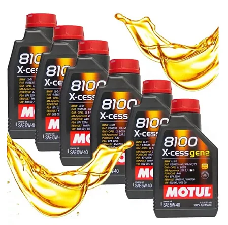 Óleo Motul 8100 X-cess 5w40 100% Sintético Carro Caminhonete Jet-ski