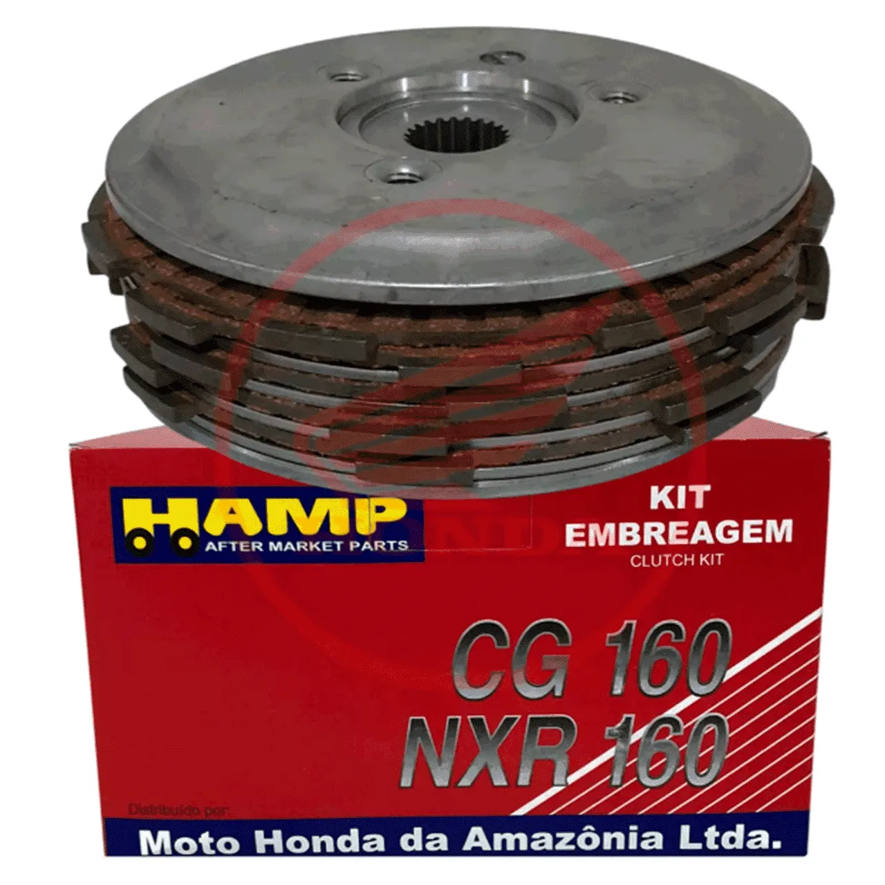 Kit Embreagem Cg Fan Start Titan 160 Nxr Bros 160 Honda Hamp H0620-KVS-J00