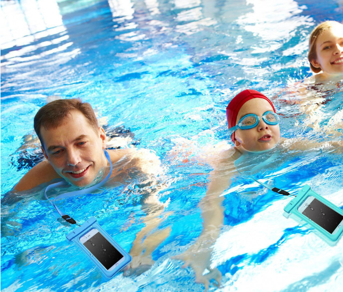 Capa De Celular Impermeável Proteção Mergulho Chuva Piscina Cor Variada G76