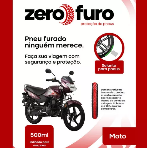 Vacina Selante Para Pneu De Carro E Moto Zero Furo