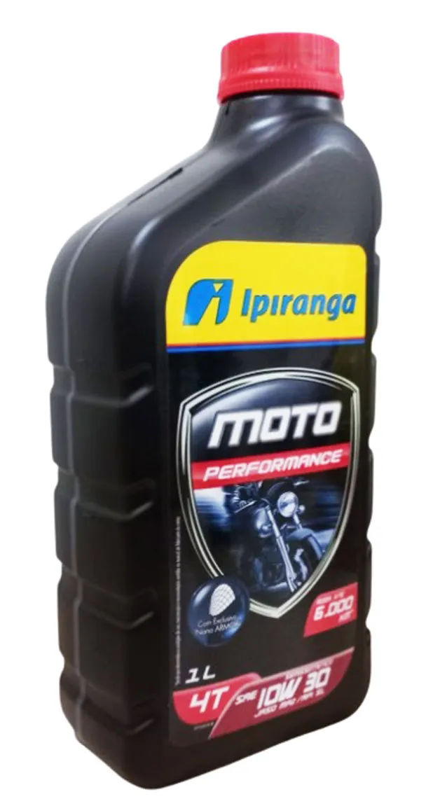 Óleo Ipiranga 10w30 Semissintético Moto Performance 4t 1 Litro