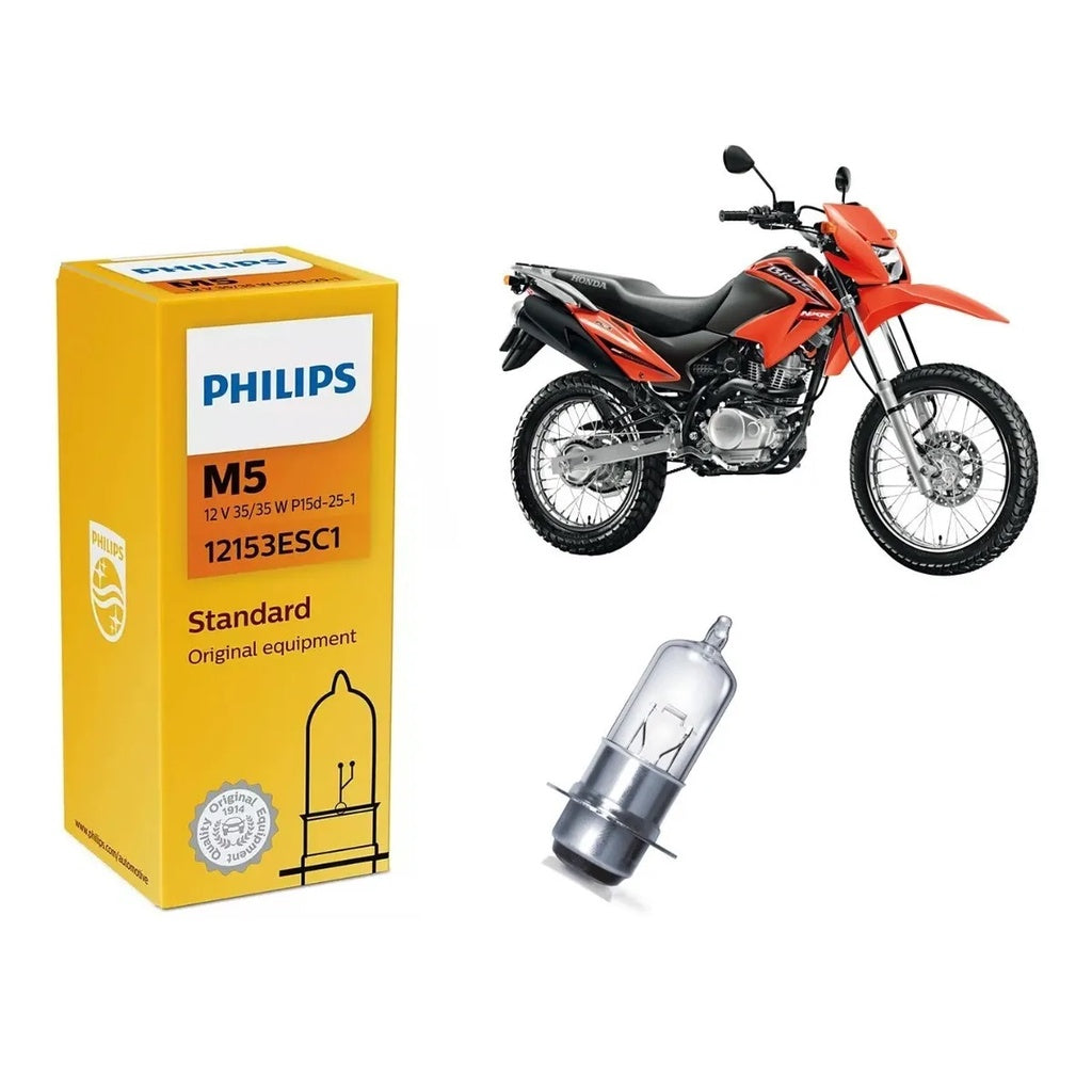 Lampada Farol Biodo Drean Pop Biz 100/125 Nxr Bros 125/150 Neo115 Philips M5