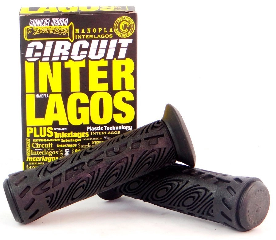 Par Manopla Luva Para Moto Universal Circuit Interlagos Preta MA048001